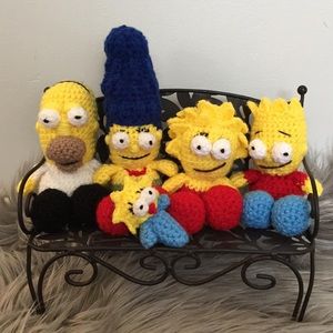 NEW Crochet Amigurumi Crochet Handmade The Simpsons Family | 5 in a Set